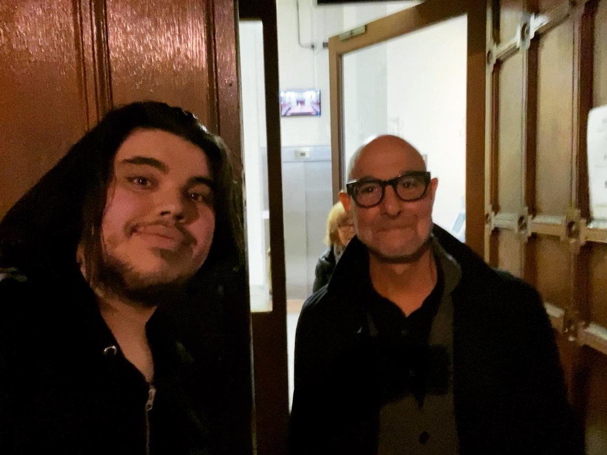 mr_chill1's tweet photo. @kharypayton was amazing to meet you at mcm sorry I was a bit unsociable was a bit hungover

Also great meeting George r r Martin, Stanley tucci and grace chatto https://t.co/IT5Pf5ISkE