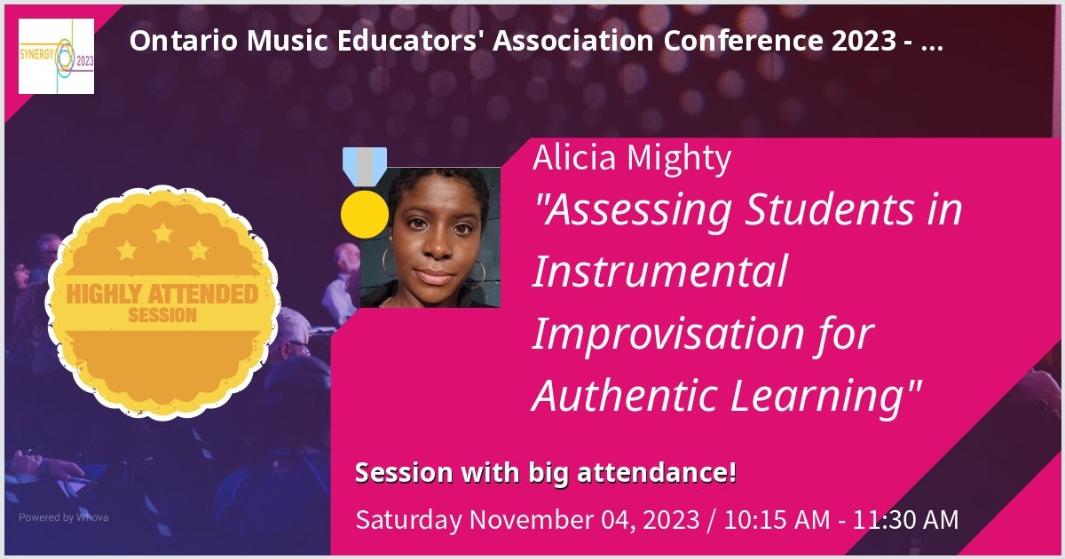 I had an amazing turnout for my workshop at the OMEA Conference this weekend, where there was lots of learning (and unlearning). Thank you <a href="/OMEAOntario/">OMEAOntario</a>