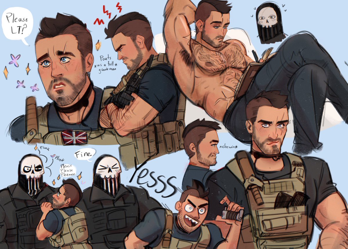 My baby my baby you’re my babyyyyy John soap mactavish will be pried from my cold, dead hands :)