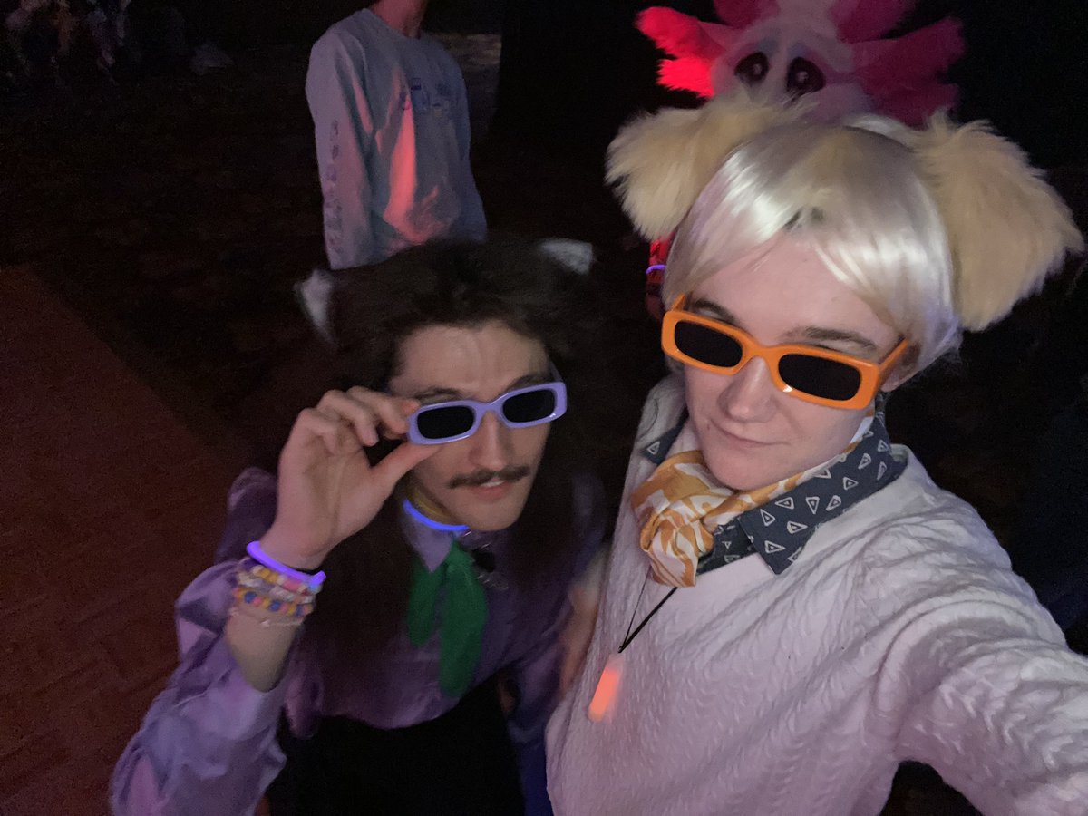 rubybugart's tweet photo. So glad I could come up for #TailsofTerror2!! πΆπ» I had the best time being puppy Fred with my Daphne and seeing all you lovely animals π«Ά https://t.co/FapgwQ14Ip