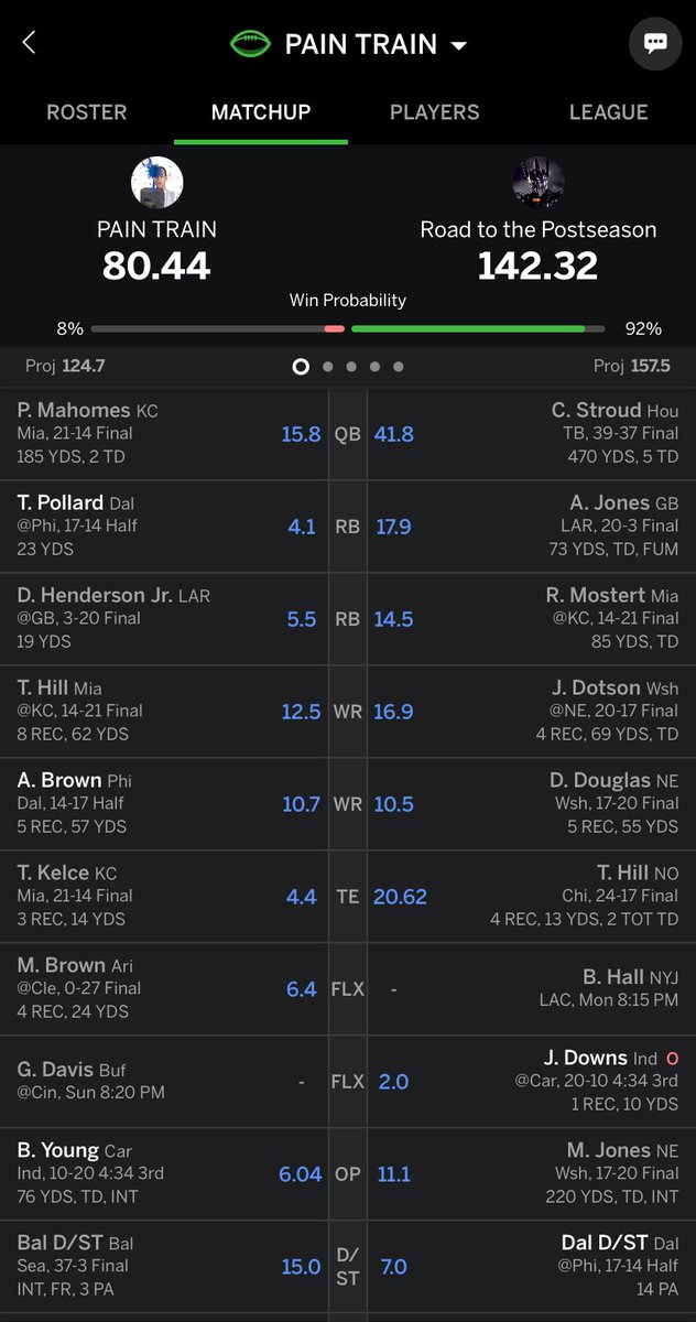 0xCryptik's tweet photo. @MatthewBerryTMR 80 point projection swing between us from this morning 🙃 https://t.co/rygTEHGiGv