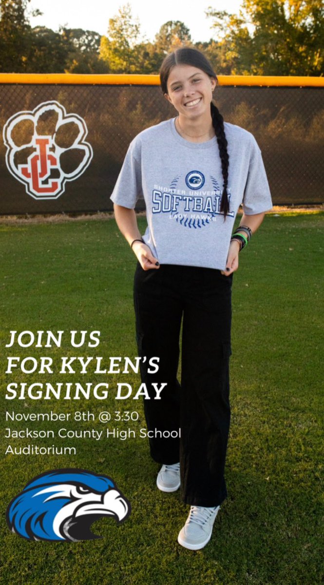 We are proud of our Kylen Hewell! Can’t wait to celebrate her this Wednesday! Hope to see you there!#PROUDtobeJC  #Nationalsigningday