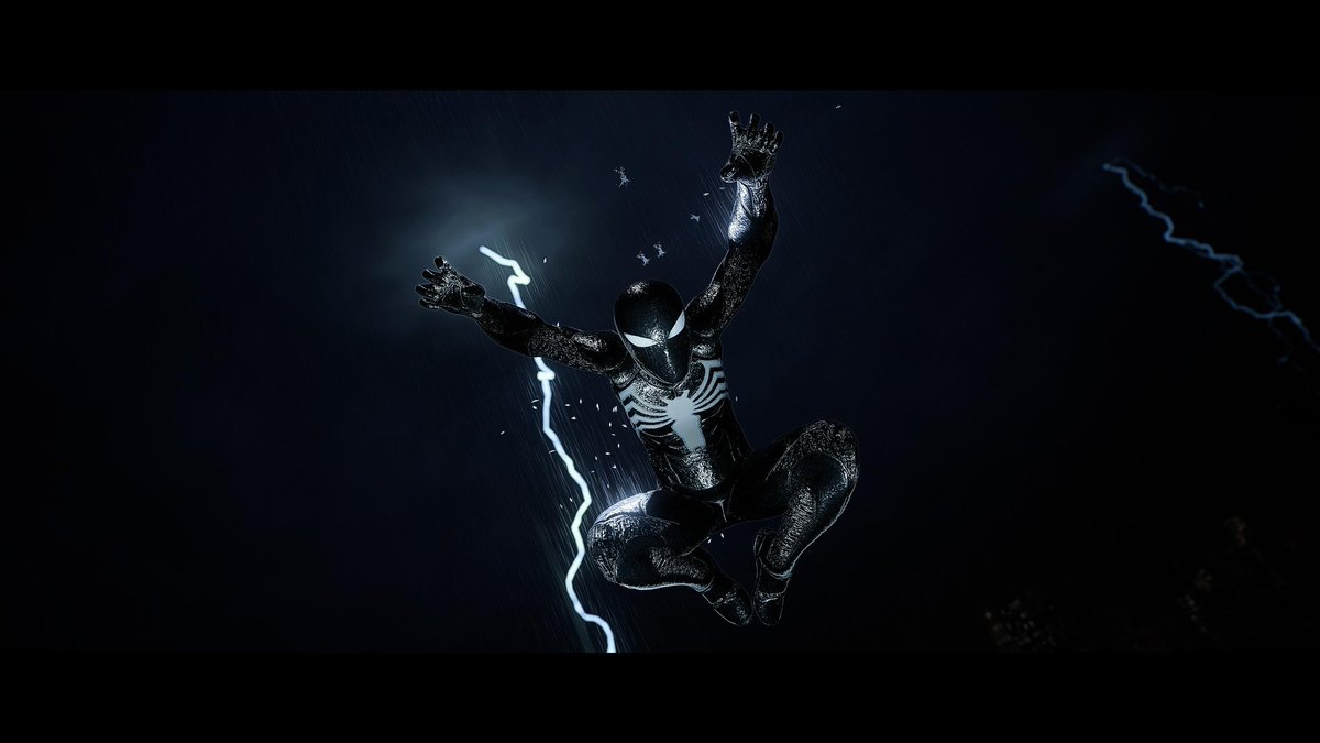 IsaacRober4689's tweet image. I love the black suit in this weather @insomniacgames 
#SpiderMan2PS5 #SpideySquad
#Marvel #phtomode #InsomGamesCommunity 
#Symbiote