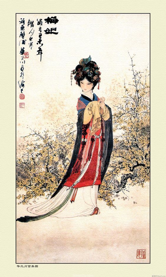 CSarracenian's tweet photo. Cool, I've seen the first one so often in random places I actually didn't know it was by Hua Sanchuan.

then again I mostly know Hua Sanchuan for his paintings of pretty women looking very coy hahaha https://t.co/AIuryI5MjS