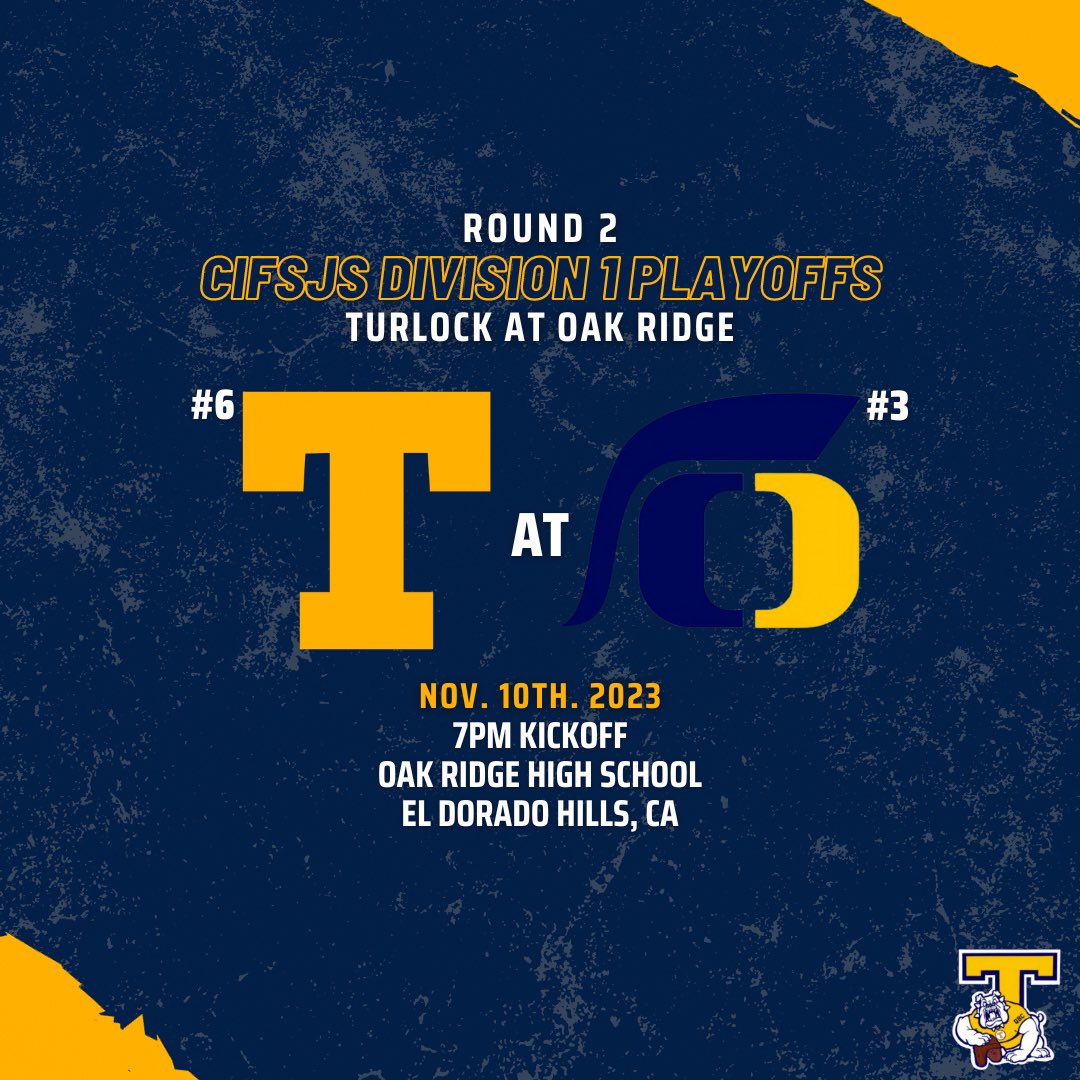 We meet again. 

#TurlockFootball #GoDogs