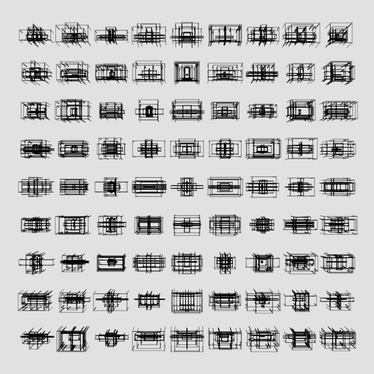 chtthbqu's tweet photo. 81 hieroglyphs #p5js #fxhash #generativeart https://t.co/ZN2Nh9zQyE