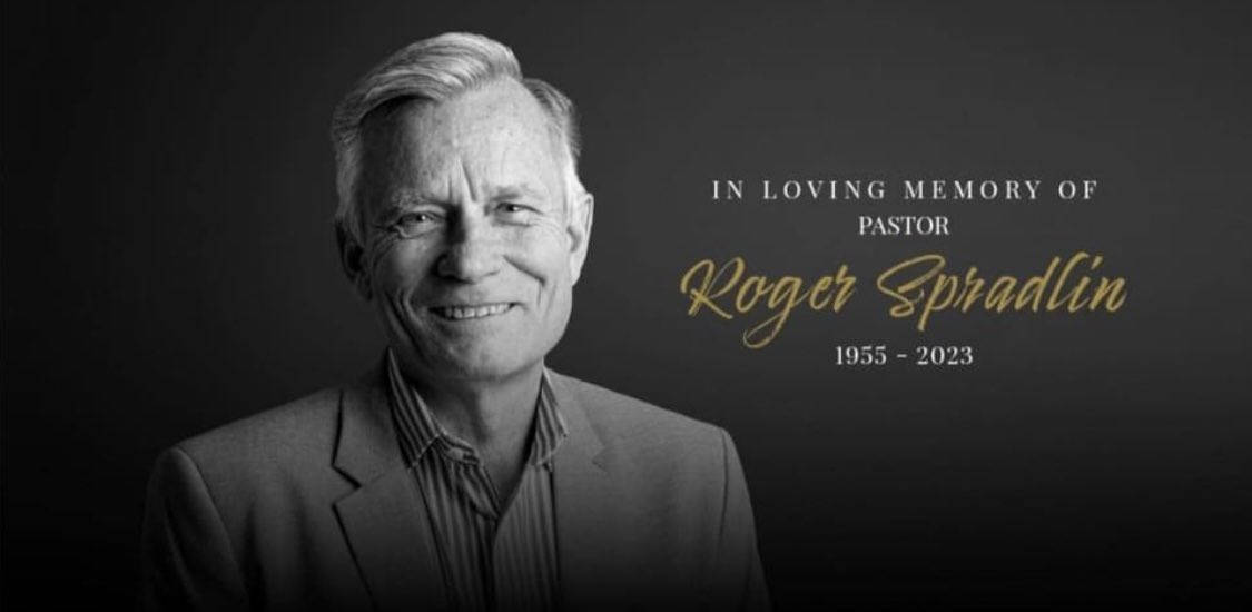 He is gone to be with Jesus. Pastor Roger passed away while church was being preached this morning.. 💔