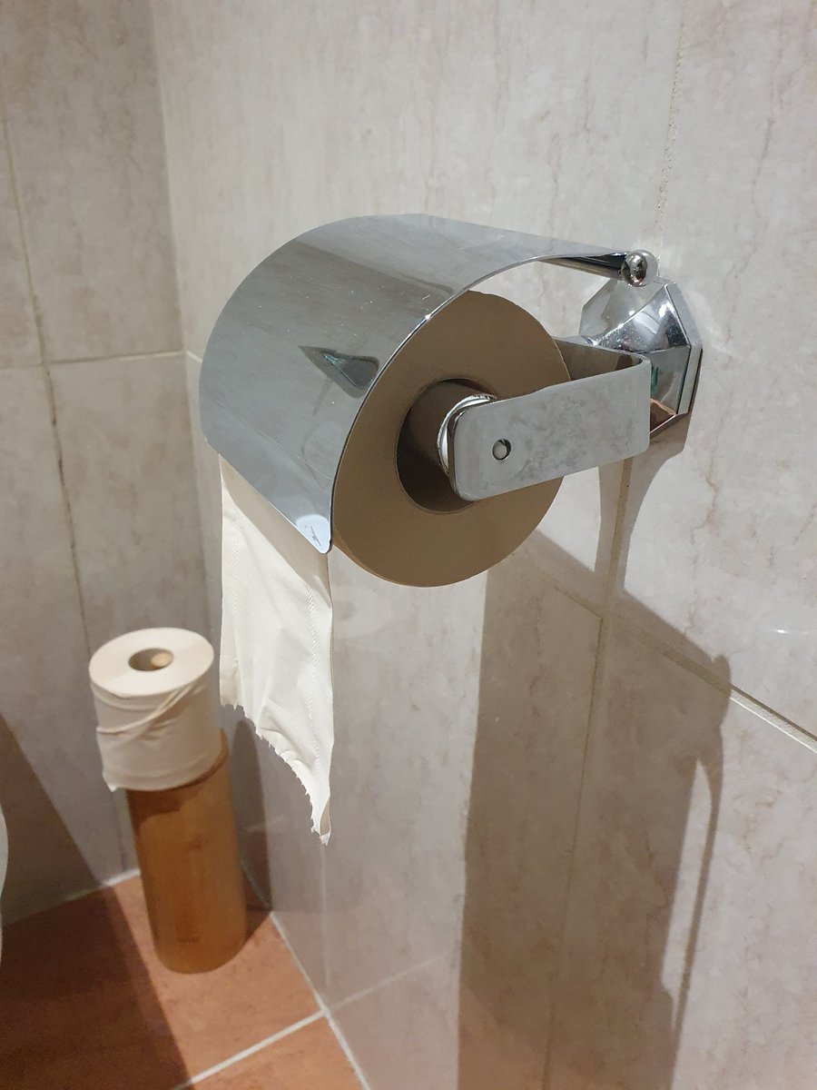 StellaBoo11's tweet photo. My mummy says this is more proof @MollieKing is correct. So correct they have posh toilet roll holders based on it. #hygiene @MattEdmondson @MattandMollie https://t.co/XL8IYisQVu