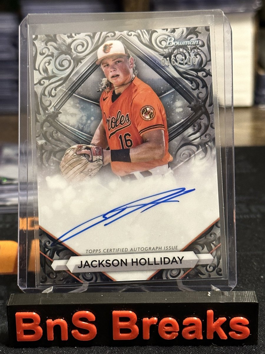 BnsBreaks's tweet photo. The Sterling Silver /100 is very nice. Big fan 

Jackson Holliday 🚨

@FREESTATECOLECT with the hit https://t.co/QDm95Fqv9G