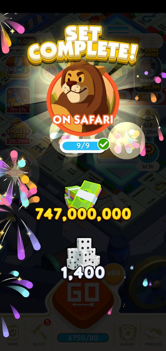 MonopolyGo_Link's tweet photo. Monopoly Go Fee Dice and Rolls 
1- Comment ( Ok )   
2- Like 👍
3- Collect Here: https://t.co/MNW0GHn045

#MonopolyGo #MonopolyGoTrade #FreeDice https://t.co/yCpKBbsZQn