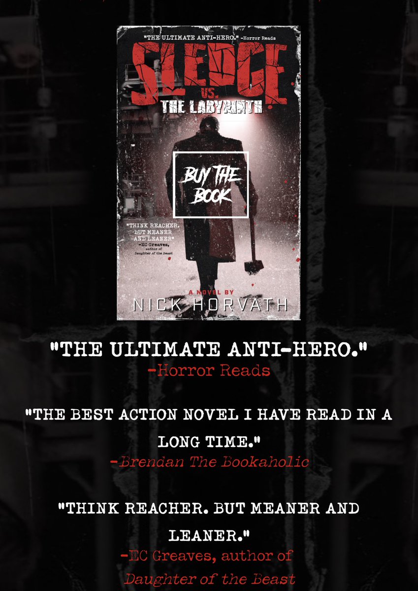 SLEDGE (@sledgevsbooks) on Twitter photo <a href="/AlanNWhelan/">AlanWhelan</a> SLEDGE is . . . UNLEASHED!💀🔨
“The ultimate anti-hero.”
“Better than the last decades’ worth of Reachers.”
“A tour de force of skull-cracking, skull-crushing escapism.”
“A superior brand of stoke!”🤘💀⚒️
#writerslift #thrillerbooks #horror
amazon.com/gp/aw/d/173859… <a href="/AlanNWhelan/">AlanWhelan</a> SLEDGE is . . . UNLEASHED!💀🔨
“The ultimate anti-hero.”
“Better than the last decades’ worth of Reachers.”
“A tour de force of skull-cracking, skull-crushing escapism.”
“A superior brand of stoke!”🤘💀⚒️
#writerslift #thrillerbooks #horror
amazon.com/gp/aw/d/173859…