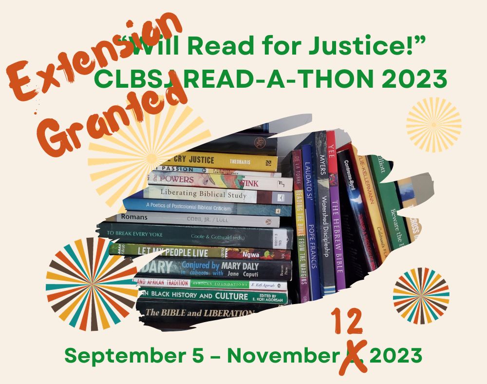 Some of our dedicated readers asked for another week  to finish their reading and help CLBSJ push toward our fundraising goal. CLBSJ is truly blessed by their dedication! We are now 44% to our goal.  Can you donate today and help us reach it? go.rallyup.com/clbsj-readatho…