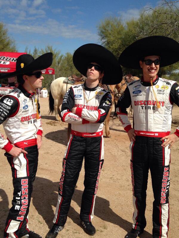 PresleySorah's tweet photo. The Tire Amigos are now all three NASCAR Cup Series champions. https://t.co/pga72MXloK