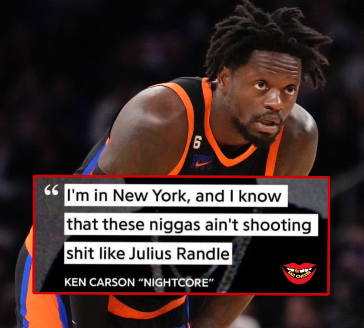 Julius Randle is shooting the worst FG% through 6 games of an NBA season since 1959 😳