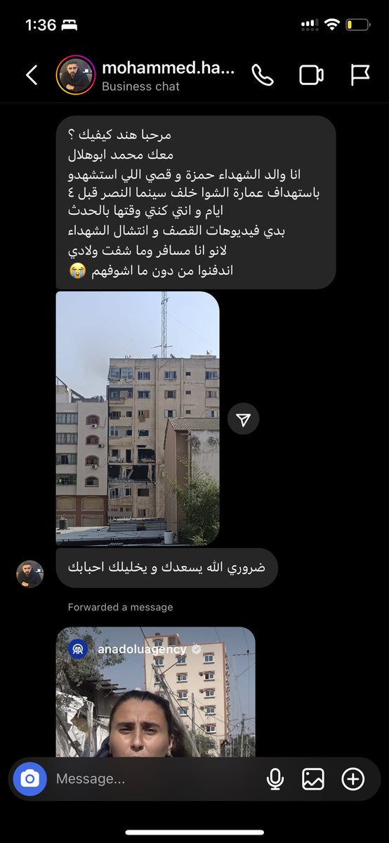 Hind_Gaza's tweet photo. This is literally one of the most heartbreaking message I ever received. A father who lost 2 of kids in a target I covered asked me for footage of transferring his kids to the hospital. 
He says he is traveling and was not able to see his kids. 
They were buried without him. https://t.co/hBC5pOIFPL