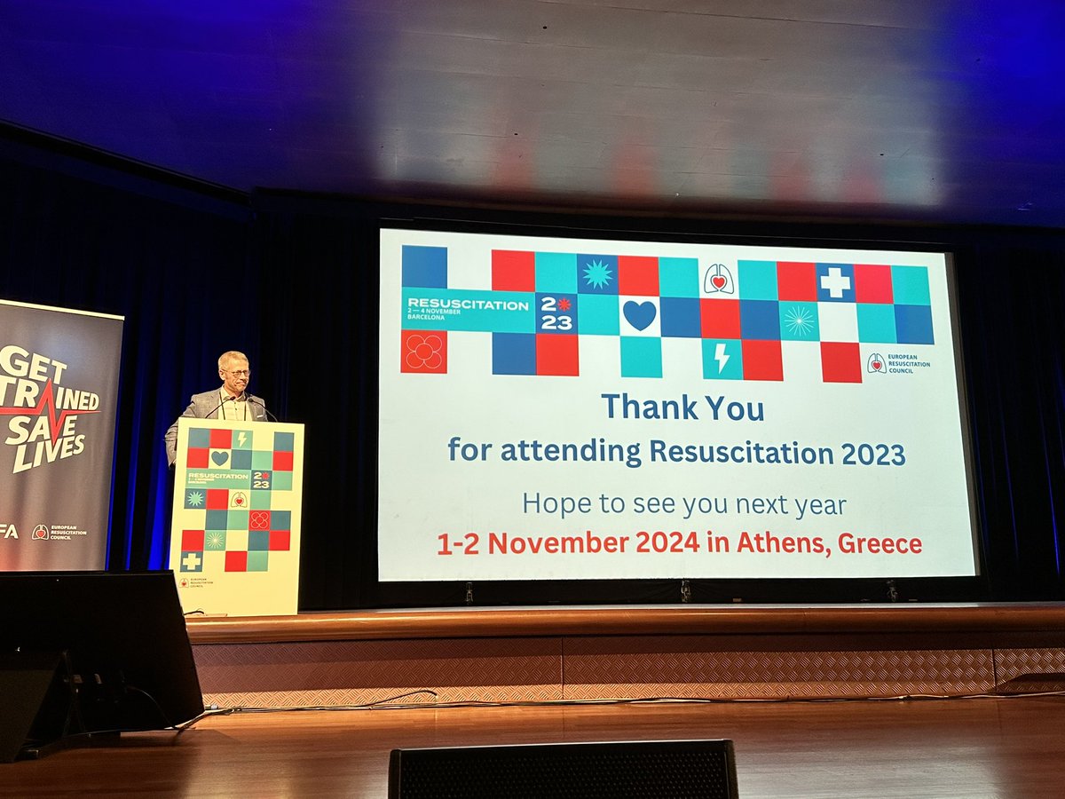 #RESUS23 Touchdown Bologna #Goodnight #SeeYou #RESUS24 #Athens 

Deeply grateful to Chair Koen Monsieurs, the dedicated European Resuscitation Council office & Board, and all ERC members. Unforgettable moments at the ERC Congress in Barcelona, amidst top-tier scientists and