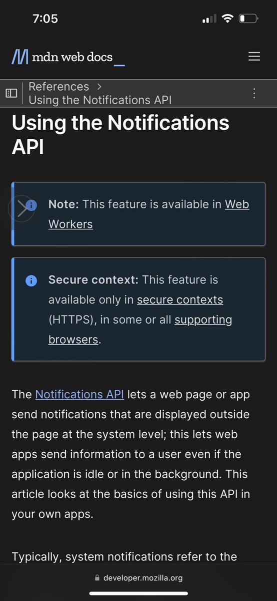 aionfork's tweet image. #NotificationAPI I was looking at Apple API docs to see how tenable it would be setup a homelab pubsub for delivering messages to inotify without using the default network-based method and enabling some filtering…
I hate it when I only realize things like this years later…