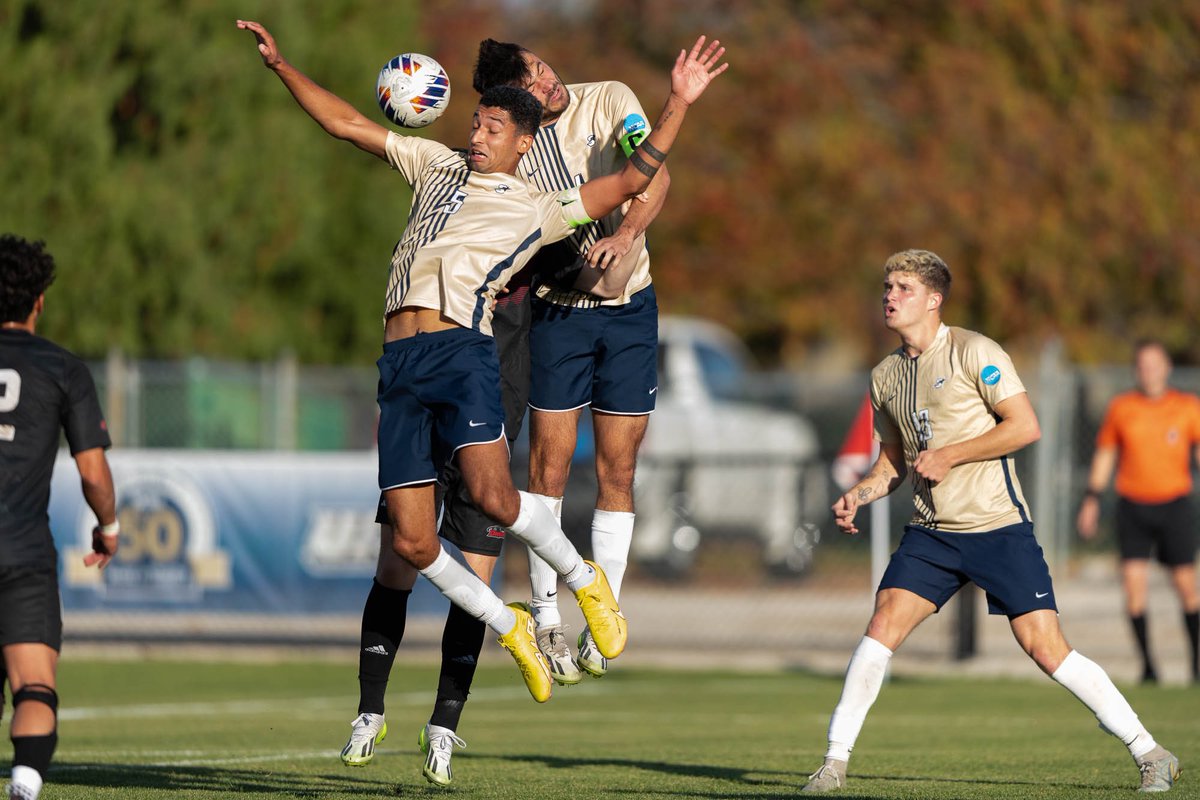UISedu's tweet photo. The @UISMSoccer team won their postseason GLVC Quarterfinals game today 1-0 over Drury at Kiwanis Stadium to advance to the GLVC Semifinals. Go Stars! ⭐️ https://t.co/cnx1XBxry1