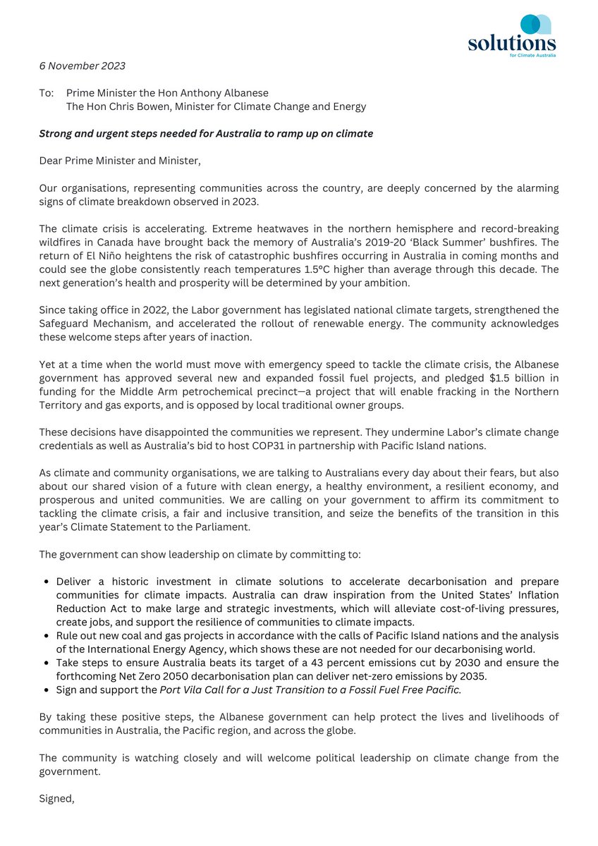 CAN_Australia's tweet image. There is considerable interest in the @AlboMP govt's 2nd annual Climate Statement. Over 50 orgs have signed a statement that outlines areas where the govt can show greater leadership on climate. Take a look... #Auspol