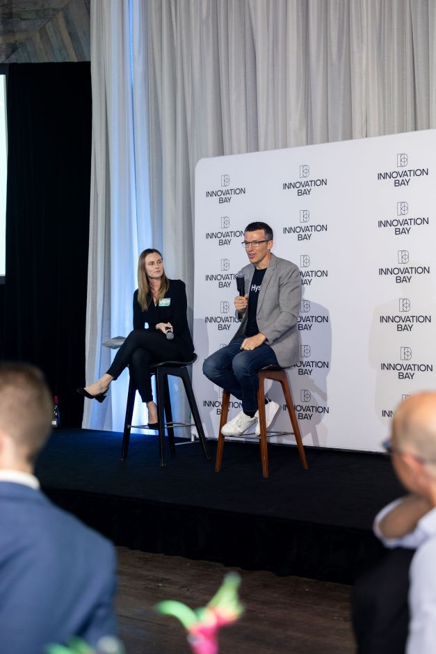 Thank you @innovationbay and @ARENA_aus for featuring us last week in the ARENA Renewables Startup Showcase 2023. In a Q&A session, Hysata CEO Paul Barrett talked about our high efficiency electrolyser and the impact it will have on green hydrogen production. #GreenHydrogen