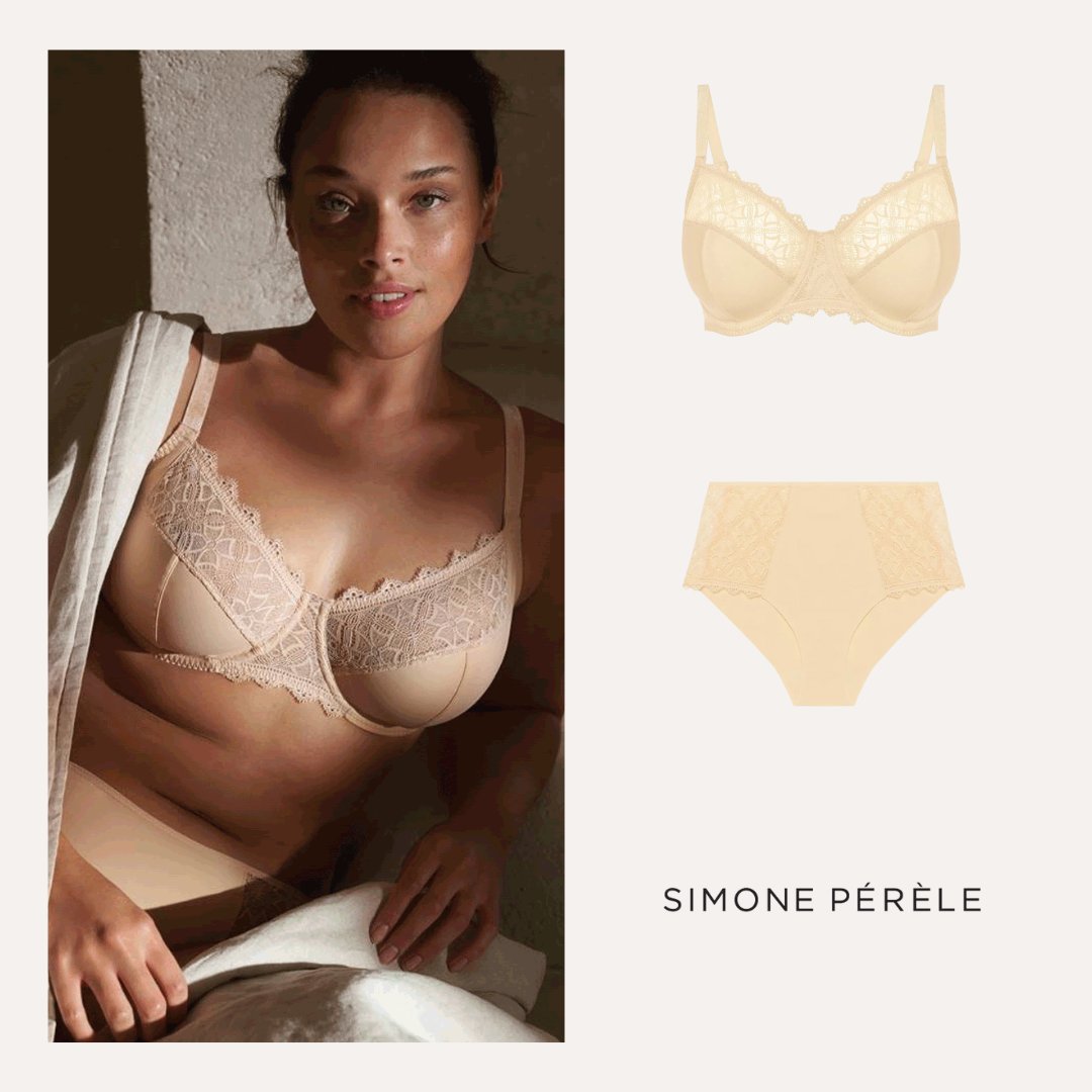 LineaIntima's tweet image. Simone Perele Escale is a delicate lace with graphic patterns combined with a fine knit for a comfortable everyday life. Modern and everyday. .
.
.
#LingerieLover #LingerieStyle
#Bralette #BraletteOutfit #Bralettes #OutfitoftheDay #InstaStyle #outfit #fashion #ootd #style #outfit