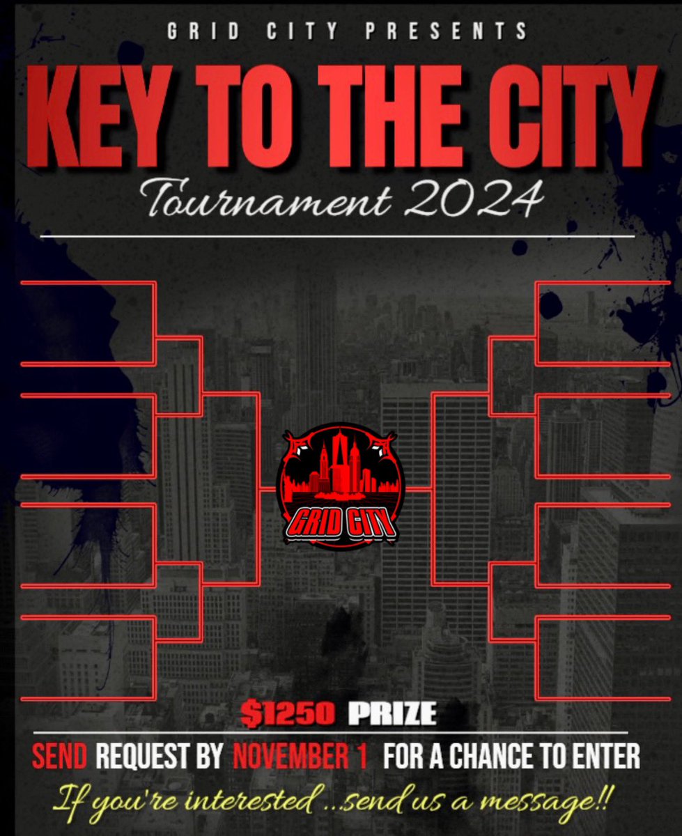 Claim ya spot!!! $50 Entry. 
Chance to win 💵, 🔑, 👑 ‼️
#GridCity #WhereItAllStarts #KTTC2024