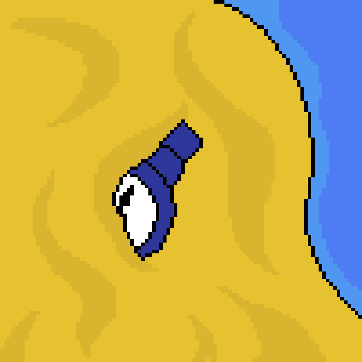 RajaThaiel's tweet photo. @pixil_art #pixilart #pixelart A #LostWatch after visiting the beach... https://t.co/l4Ev4udp0f
