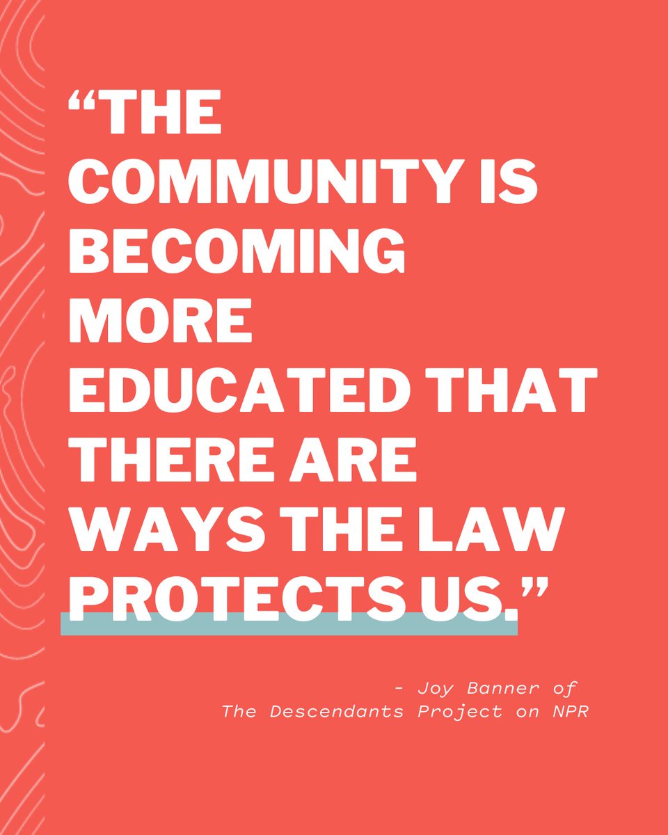 Our grantee partner, the Descendants Project, recently won a lawsuit to protect their historic Black community and ancestral gravesites in Louisiana from a massive industrial scheme. Listen to a recent interview with their co-founder Joy Banner on @NPR : lnkd.in/eD3RtR3s