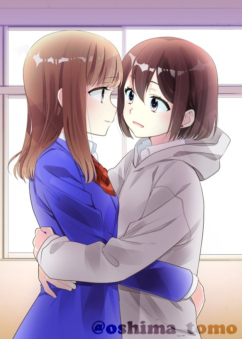 やっと放課後だね

#創作百合 