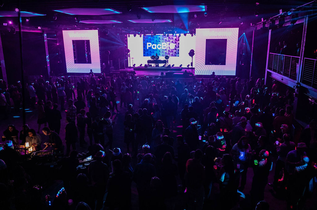 PacBio's tweet image. Thank YOU for making #ASHG23 an incredible experience! From attending our packed workshop and CoLabs to bringing your positive energy to the #PacBio party, here&apos;s to a bright future filled with more groundbreaking #genomics discoveries.🌟 #ASHG2023