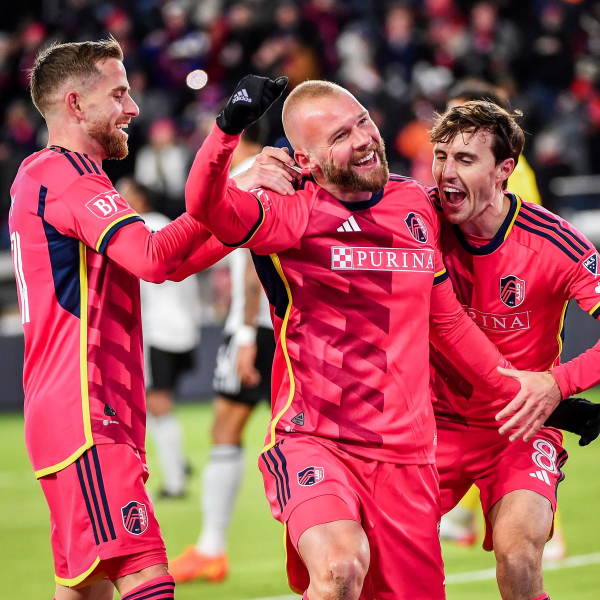 brfootball's tweet photo. ▪️ First expansion team to win their first four MLS games
▪️ First team to win their first five MLS games
▪️ Most wins by an MLS expansion club (17)
▪️ Best record in the Western Conference
▪️ Qualified for 2024 Concacaf Champions Cup

St. Louis City’s MLS season comes to an end but what a debut season it was 👏