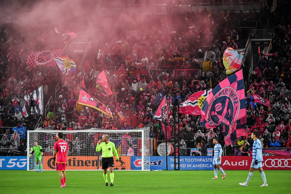 brfootball's tweet photo. ▪️ First expansion team to win their first four MLS games
▪️ First team to win their first five MLS games
▪️ Most wins by an MLS expansion club (17)
▪️ Best record in the Western Conference
▪️ Qualified for 2024 Concacaf Champions Cup

St. Louis City’s MLS season comes to an end but what a debut season it was 👏