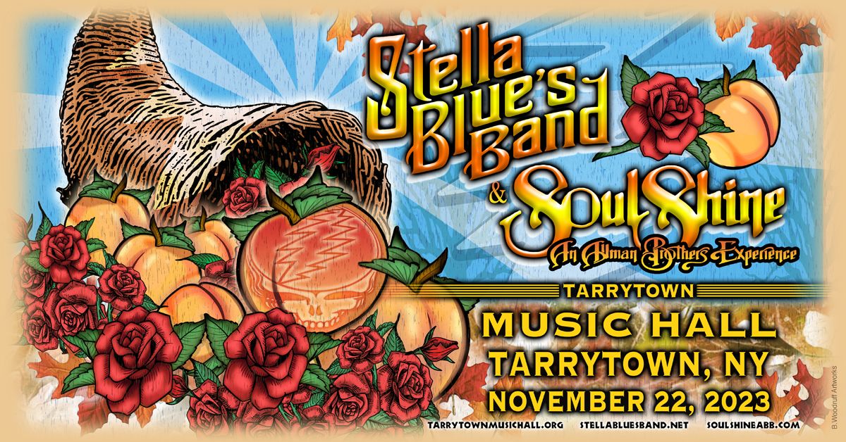 Get grateful before being thankful with us this Thanksgiving Eve at <a href="/TheMusicHall/">Tarrytown Music Hall</a>! 🌹 Our friends in SoulShine will be co-headlining this celebration of two of the most iconic bands in music history. 🎉 Grab your tickets today and join us––>> bit.ly/3sNDoKd