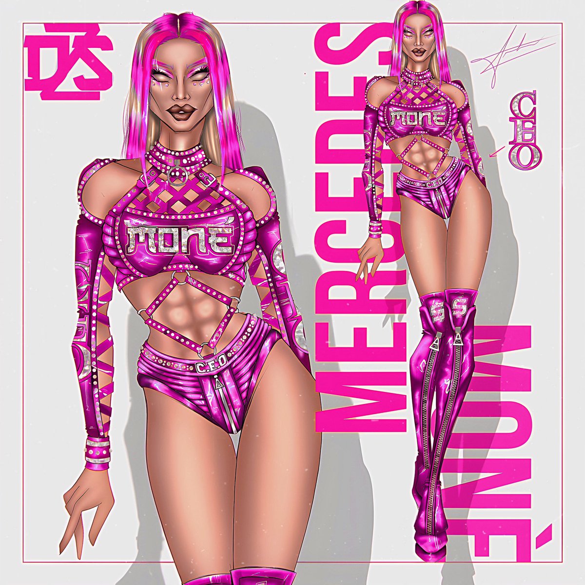 EGOX3D's tweet photo. New design for @MercedesVarnado 
in two color swaps 🩵🩷 https://t.co/4iMXhpCMZY