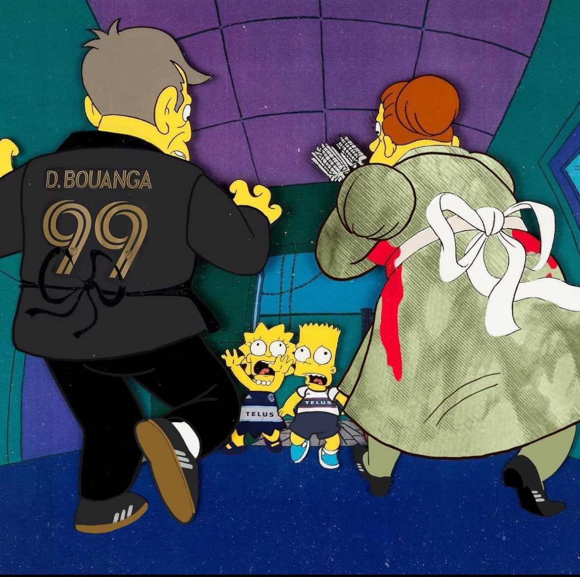 It’s game day! Time to serve these turkeys their L and move on to defend OUR CUP! 🏆 LET’S GOOOOOOOOO!!!!!! 🍻🖤💛🖤💛🦇 #LAFC