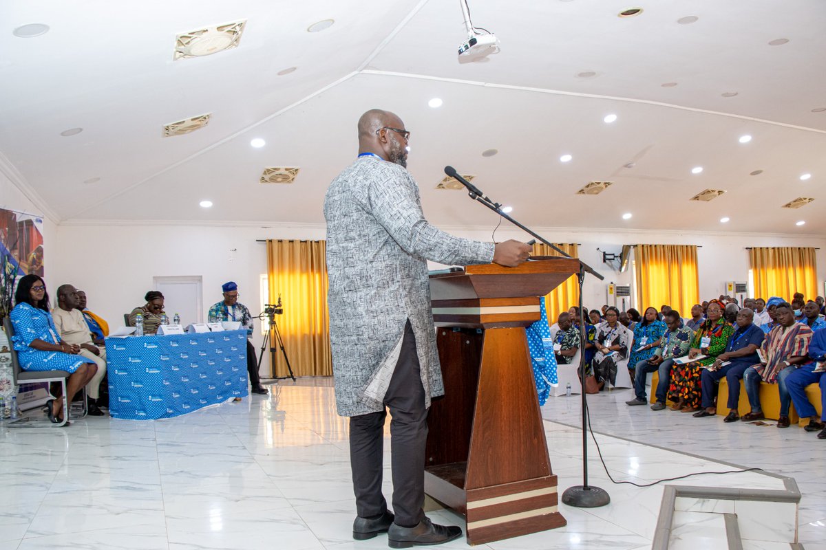 SMariwah's tweet photo. Last week (Monday, 30th October to Thursday, 2nd November), I was privileged to give the theme address and serve as a facilitator at the XXXIV (34th) Mole WASH Conference held at the Royal Cosy Hills Hotel (Jirapa Dubai) in Jirapa, Upper West Region of Ghana. https://t.co/2ywCZi8v1x