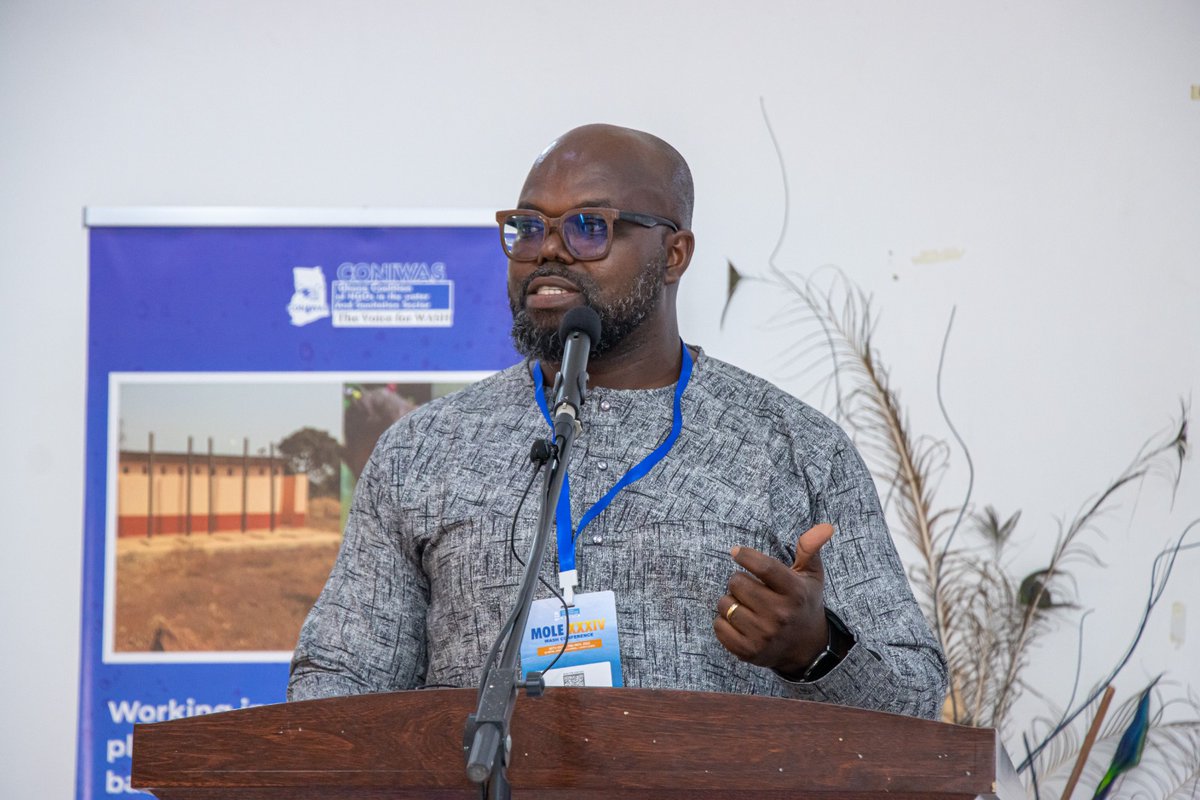 SMariwah's tweet photo. Last week (Monday, 30th October to Thursday, 2nd November), I was privileged to give the theme address and serve as a facilitator at the XXXIV (34th) Mole WASH Conference held at the Royal Cosy Hills Hotel (Jirapa Dubai) in Jirapa, Upper West Region of Ghana. https://t.co/2ywCZi8v1x