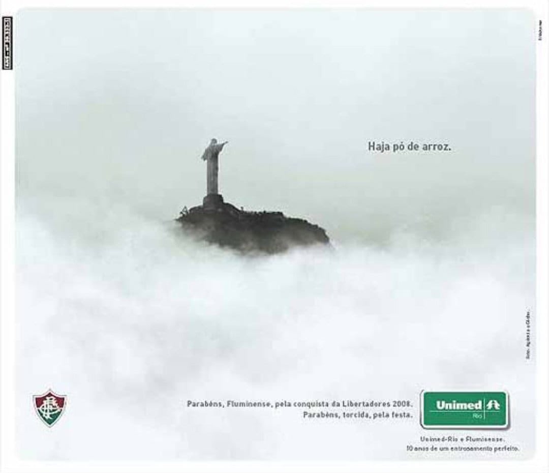 felipe_siqueira's tweet photo. Ótimo resgate do Fluminense. A ideia de anúncio que teve de ser engavetada há 15 anos, enfim, pôde ser utilizada! https://t.co/WpTD8nUoRl