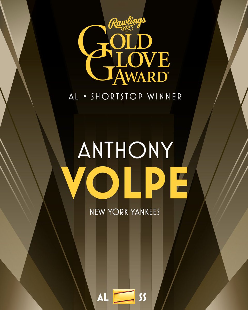 [洋基] 2023 Gold Glove Winner - Anthony Volpe