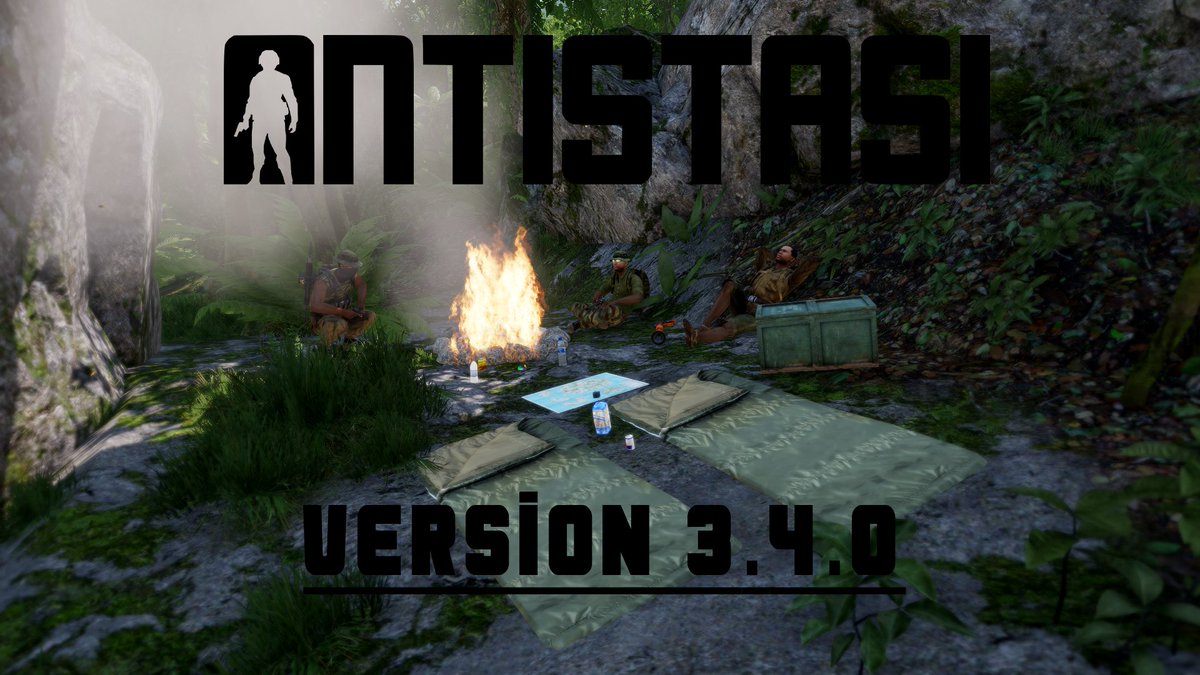 AntistasiO's tweet photo. 🎉Antistasi 3.4.0 IS LIVE🎉

As always available on steam at https://t.co/hijYLeQSLd

Major updates:
- Added Base Building Tool
- Added Self-Revive Feature
- Added Western Sahara Templates

Full changelog available at https://t.co/uLHPRLiwf2
#Arma3 #antistasi https://t.co/ppafzLlk8m