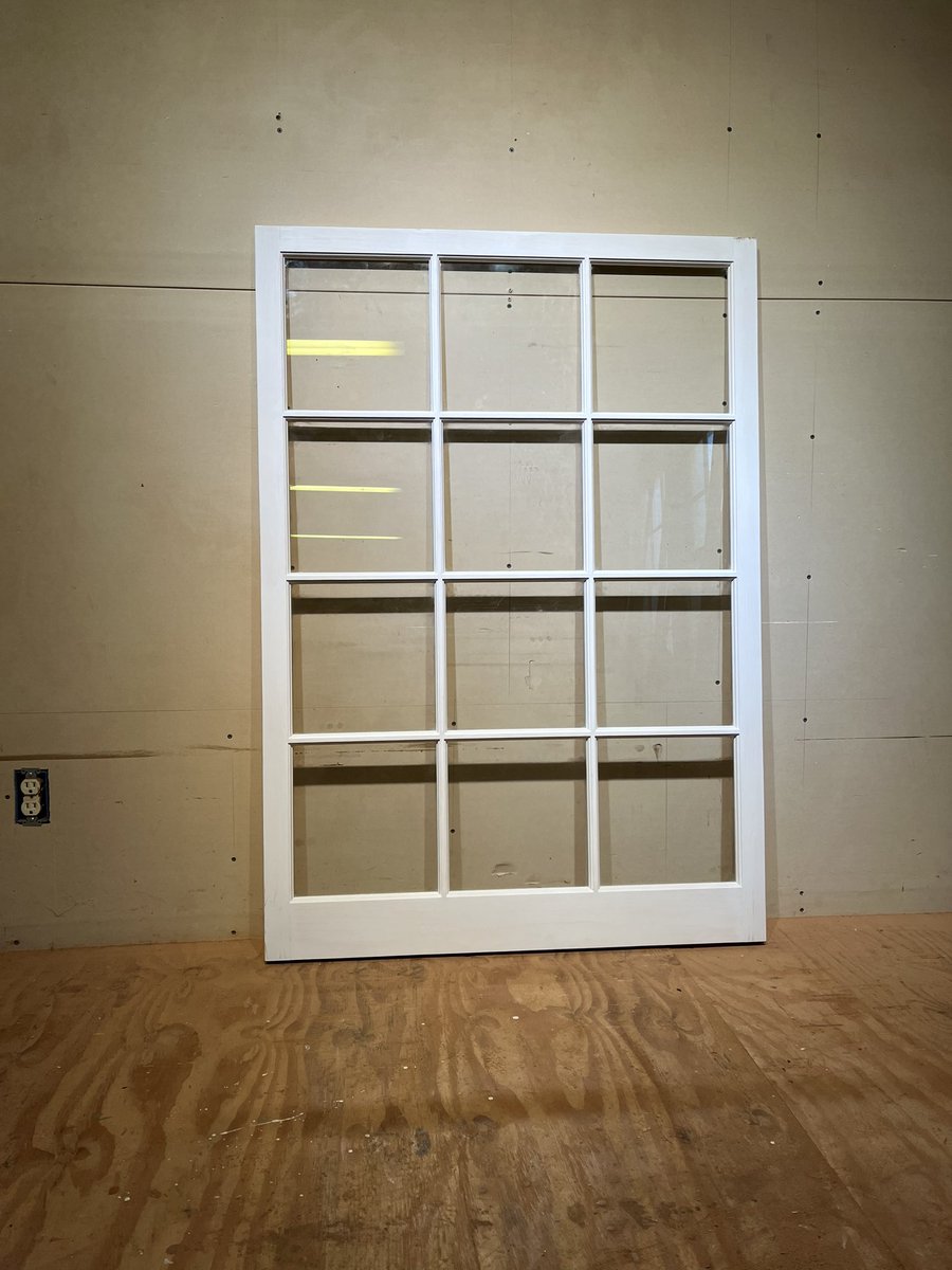 Custom built traditional wood storm window sash