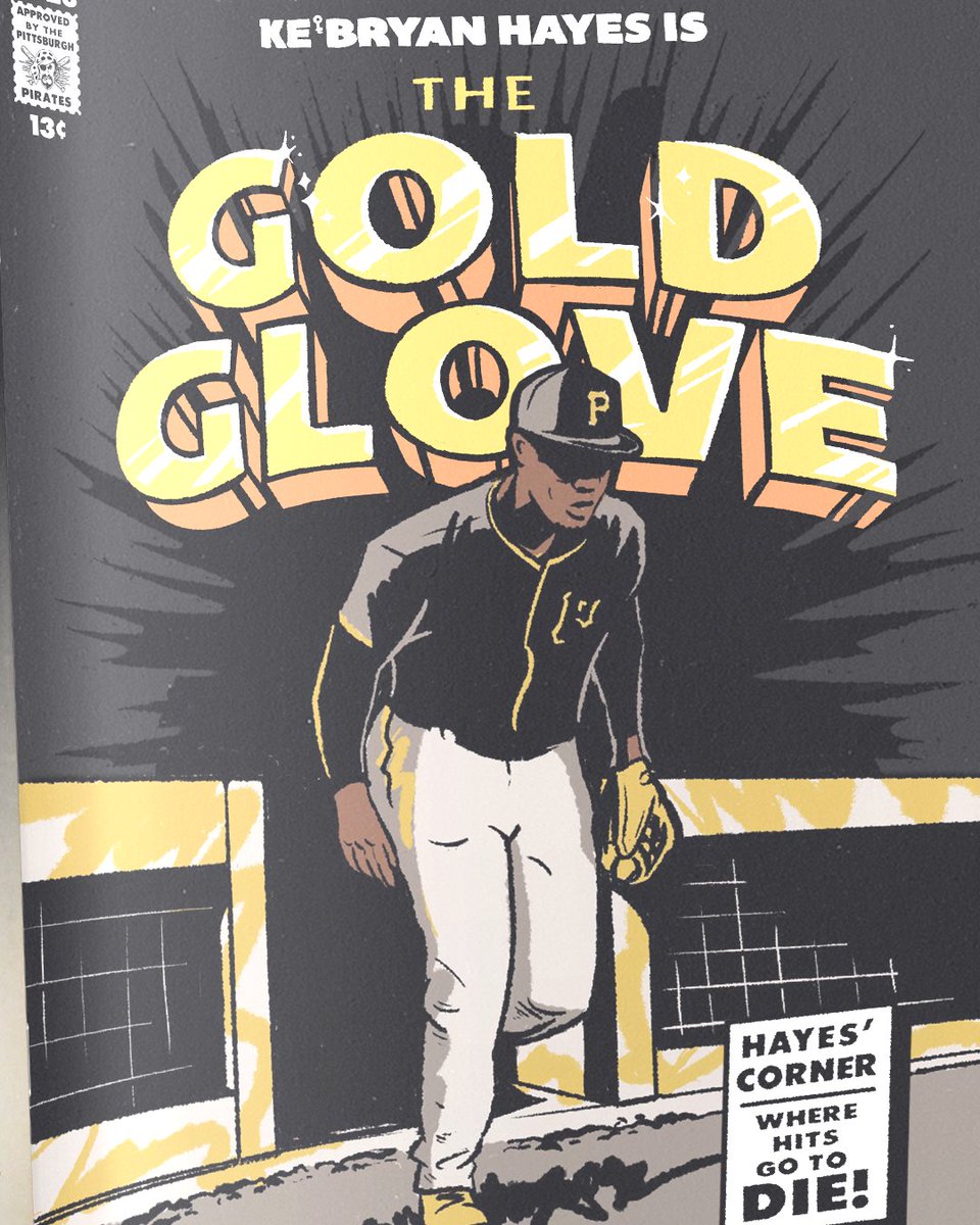 Pittsburgh Pirates (@pirates) on Twitter photo The best defensive third baseman in the game plays in Pittsburgh.
Ke’Bryan Hayes is the winner of the <a href="/RawlingsSports/">Rawlings Baseball</a> Gold Glove Award for National League third basemen. The best defensive third baseman in the game plays in Pittsburgh.
Ke’Bryan Hayes is the winner of the <a href="/RawlingsSports/">Rawlings Baseball</a> Gold Glove Award for National League third basemen.