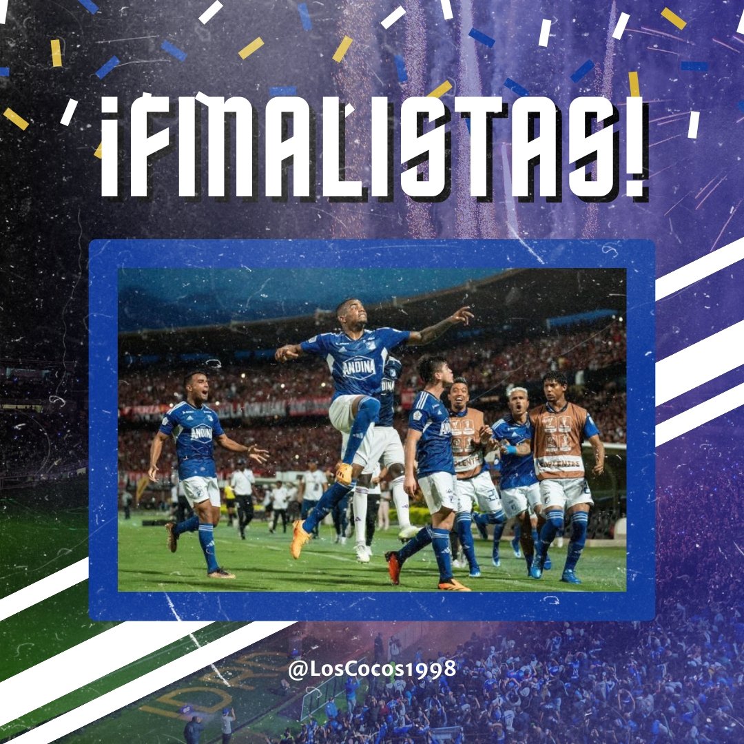 LosCocos_1998's tweet photo. ¡SOMOS FINALISTAS DE LA COPA 2023! 💙��💙🔥💙 Defenderemos nuestro título e iremos por el Bicampeonato de Copa.

 ¡VAMOS MILLONARIOS! Ⓜ️🔝 

#LosCocos1998 https://t.co/tB6v8O5vOJ