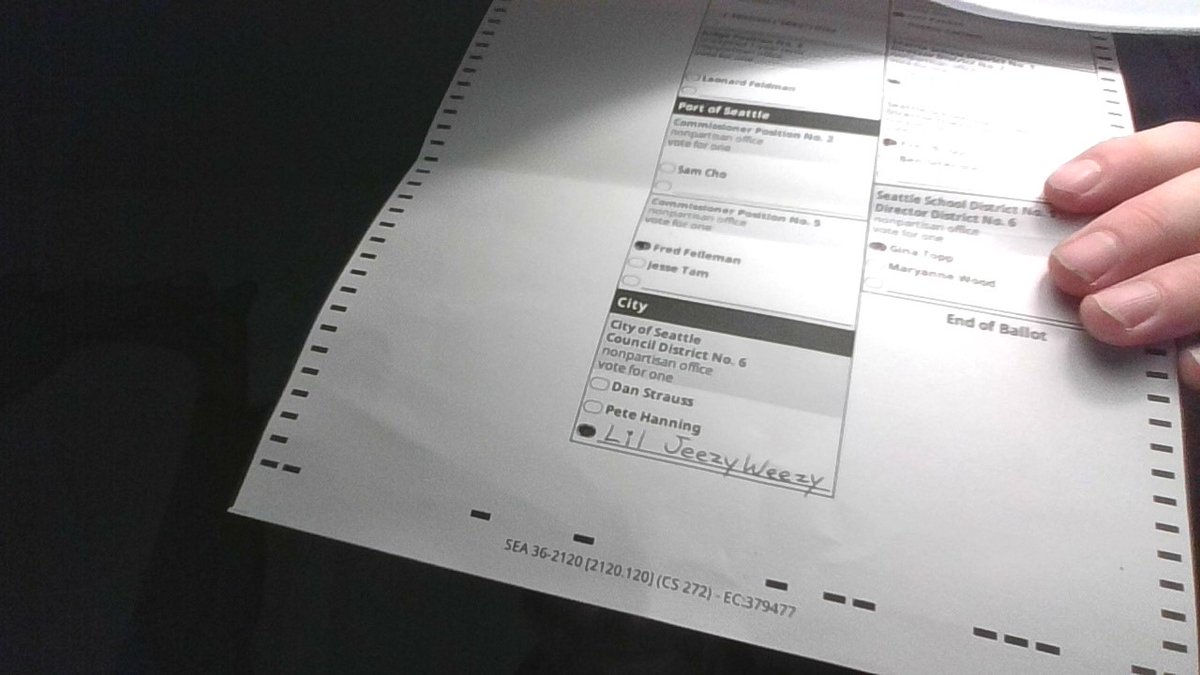 DangerBuffet's tweet photo. Voting is FUN!!! https://t.co/U00zLshTjj