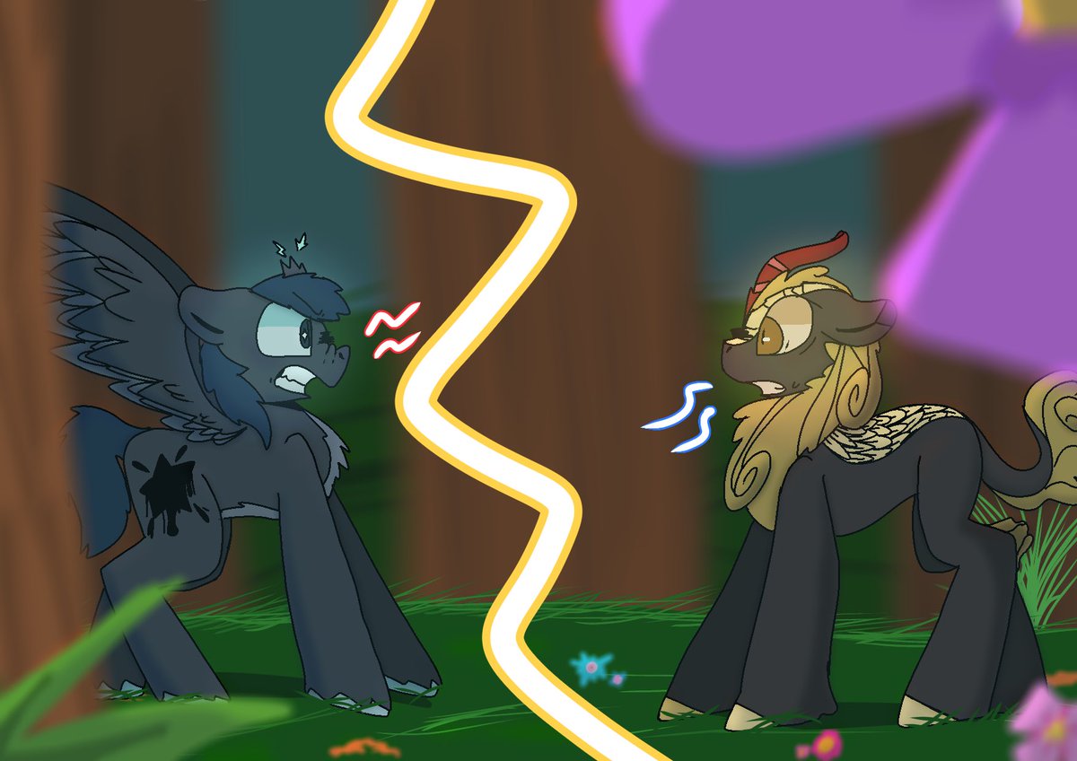 AIProgress_'s tweet image. Mlp OCs… don’t make fun of me. #mlp #mlpoc