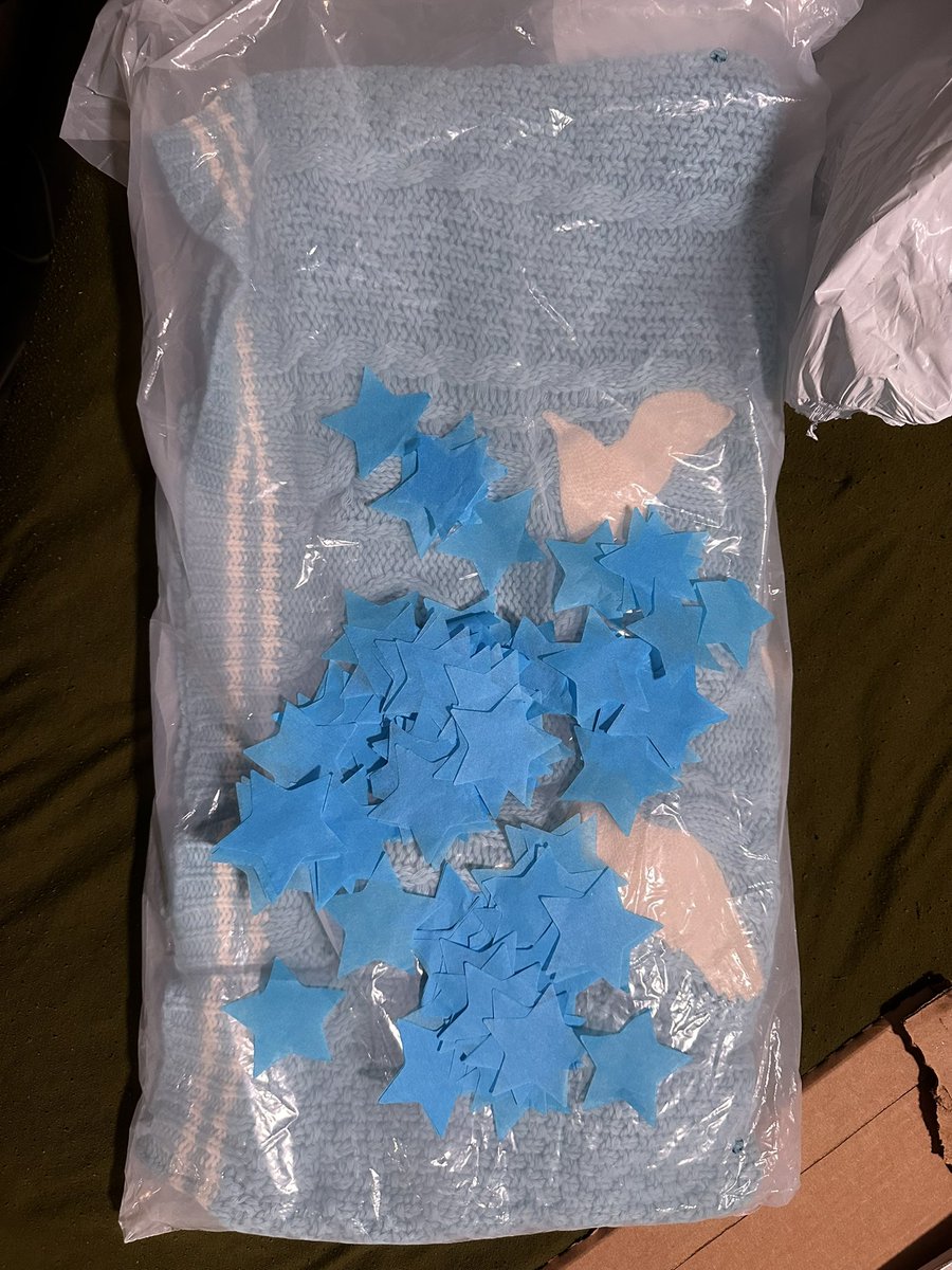 HauntedJules's tweet photo. if you’re wondering why there’s a shortage of stars it’s because Taylor nation put them all in my 1989 cardigan order lmao https://t.co/itxNI9KUPT