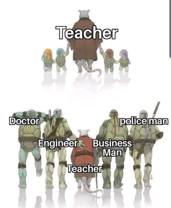 Thank you, teachers! 🧡