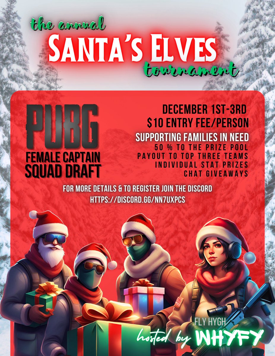 We want to help some families this holiday season, we need your help to do that!