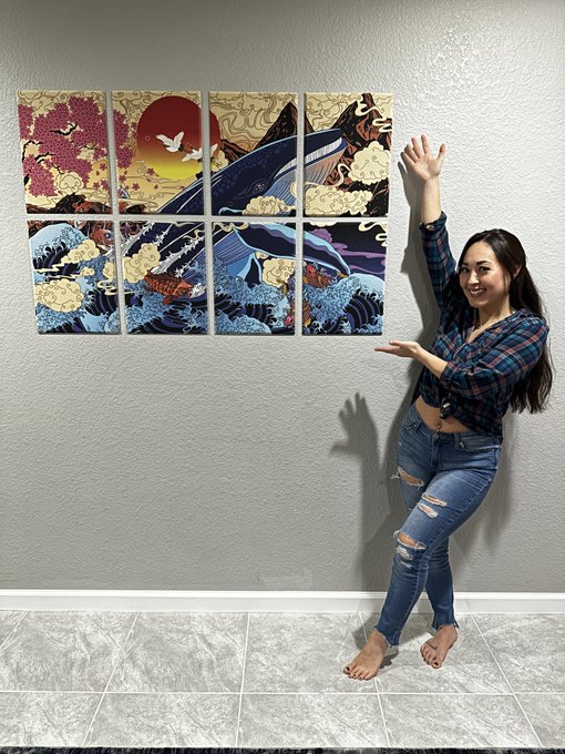 New wall art for my shoot room!! Whatcha think? https://t.co/nlEt4oJyaY