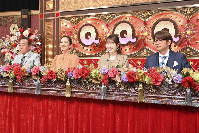 zurin_pescatora's tweet image. 鉄道好き・六角精児も参戦！『Qさま!!』SPで「この秋行きたい駅」ベスト20発表 
#高山一実
#Qさま
#テレ朝POST